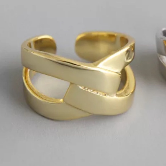 💛Insta gold plated twisted ring - Picture 4 of 5